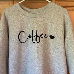 Comfortable grey sweater